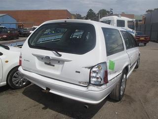 WHITE 2005 FORD BF FALCON XT STATION WAGON: